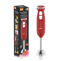 Mixer Eletrico Raf R.329 Hand Blender / 300W / 2 Velocidades / 220-240V ~ 50/ 60HZ - Vermelho