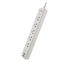 Filtro de Linha Forza FSP-512USBW 110-220V 2XUSB White