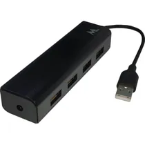Hub USB 4P Mtek HB-402 3.0 Negro Hub USB 4P Mtek HB-402 3.0 Negro