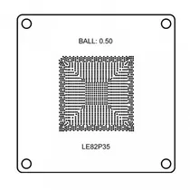 Bga Stencil PC LE82P35 B-0.50