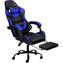 Cadeira de Escritório Gamer Level Xtreme LVS-047 - Preto/Azul