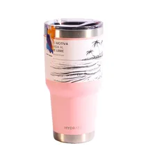 Copo Térmico Hidrate 887ML Rosa Pastel