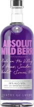 Vodka Absolut Wild Berri Berry Flavored - 1L