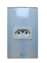4LIFE Toma Smart de Pared Toma Smart FLS1BRZ Zigbee 1 Socket