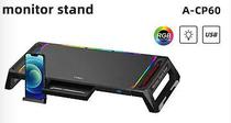 Suporte p/ Monitor Sate A-CP60ST USB RGB Preto