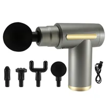 Pistola Massageadora Corporal e Facial Gun