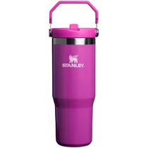 Garrafa Térmica Stanley The Iceflow Flip Straw Tumbler 887 ML - Punch Shimmer