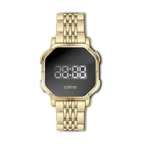 Relógio Digital Masculino Daniel Klein D Time DK.1.12334-5 - Dourado