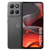 Smartphone Motorola Moto G15 XT-2521-4 256GB 8GB Ram Dual Sim Tela 6.7" - Cinza