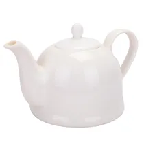 Bule para Café Porcelana Branca. 1,100ML