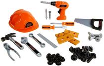 Caixa de Ferramentas Jakks Pacific Black + Decker Junior Mega Tool 42 Pecas