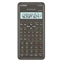 Calculadora Ciêntifica Casio FX-100MS-2-W New Edition 12 Dígitos - Preto