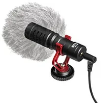 Microfone Boya BY-MM1 para Smartphone e Câmera - Preto