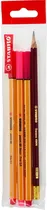 Kit Stabilo Point 88 + Lápis Bordo - 4 Unidades