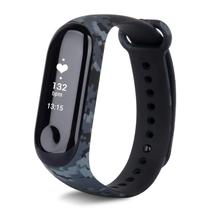 Pulseiras Extras para Mi Band 3 (Camuflada Azul/Camuflada Verde/Camuflada Cinza)