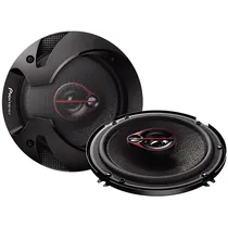 Alto-Falante de 16 CM Pioneer TS-R1651S-2 3 Vias 40 Watts RMS - Preto