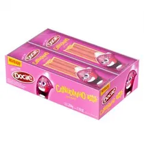 Bala de Gelatina Docile Canudinho Tutti Frutti Cítrico 12X17G
