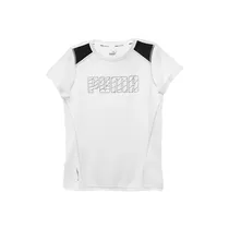 Puma Remera Fem Last Lap Logo Tee 519345A02 Blanco (T) M