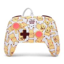 Controle Powera Enhanced Wired Pikachu Blush para Nintendo Switch - PWA-A-2862