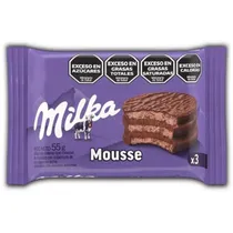 Alfajor Milka Triple Mousse 55G  Alfajor Mil...