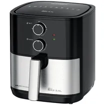 Fritadeira Elétrica Electrobras Airfry EBAF-59B 5.9L/ 1900W/ 110V/ 200° - Preto/ Prata