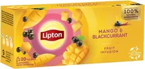 Chá Lipton Mango & Blackcurrant - 34G (20 Sachês)