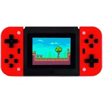 Console Portátil Mini Switch H6 de 3.5" com 1.000 Jogos - Vermelho/Preto (Inglês/Chinês)