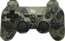 Controle Sem Fio Play Game Doubleshock para PS3 - Army Brow