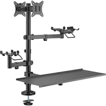 Suporte para 2 Monitores FTX FTX-02LD 17'' A 32'' Articulado - Preto