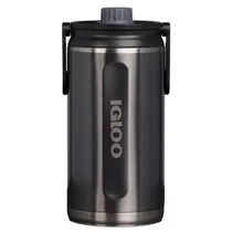 Botella Termica Igloo 1.890L Negro c/Manija 4P 71099
