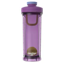 Garrafa de Plástico Contigo p/Shake Rosa 828ML