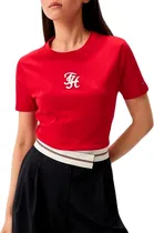 Camiseta Tommy Hilfiger WW0WW42772 XLG - Feminina