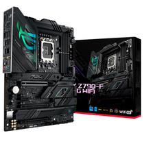 Placa Mãe Asus Rog Strix Z790-F Gaming, Chipset Intel, Socket LGA 1700, Wifi, DDR5, HDMI, Displayport, ATX