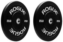 Placas de Haltere Rogue Echo Bumper Plates (Printed) 25LBS (Par)