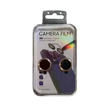 Protector de Vidrio para Cámara iPhone 14/14 Plus Gold