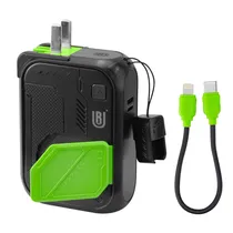 Carregador Portátil Ur UP-16 Power Bank - 22.5W - 10000MAH - Lightning - com Suporte - Preto