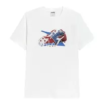Diadora Remera Masculino 102179300-20002 Archive Optical White (T) L