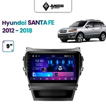 Marco Adapatdor / Frame / Moldura I-Kit 9* Hyundai Santa Fe- IX45 2012 - 2018 (Canbus)