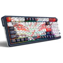 Redragon Teclados Eisa K686AK-RGB-Pro Inbles Black/White