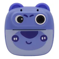 Camara Infantil Sate A-DV945 Con Impresora Azul
