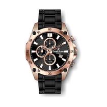 Relogio Analogico Masculino Daniel Klein Exclusive DK.1.12302-3 - Preto e Rosa Ouro