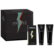 Perfume Animale 100ML Masculino Eau de Toilette + Gel de Banho + After Shave 100ML X2