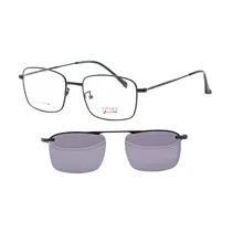Armação para Óculos de Grau Clip-On Visard L8001 C1 Tam. 53-19-140MM -- Preto