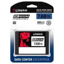SSD Kingston 7.68TB DC600M 2.5" SATA 3 SEDC600M/7680G Enterprise 560/530 MB/s|