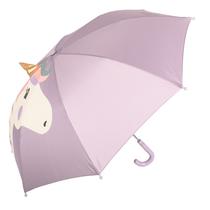 Guarda Chuva Sombrinha Infantil Unicornio Lilas