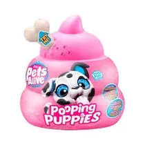 Zuru Mascota Pets Alive Popping Puppies Plastico 3+ Años Multicolor