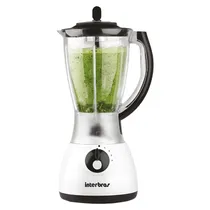 Liquidificador Interbras L10BR / 1000W / 1.5 Litros / 4 Velocidades + Pulsar / 110V - Branco