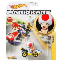 Car Hot Wheels Mario Kart Floor Stand Toad 4470