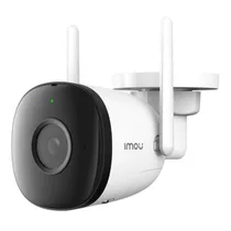 Câmera de Segurança Externa Smart Inteligente Imou Bullet 2C Outdoor 2MP (IPC-F22P) 1080P / Wifi / com Alexa / Microfone / Detecção Humana / Visao Noturna - Branco/ Preto