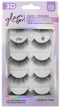 Cilios Posticos Glam-On Fashion 3D/65 - 5 Pares